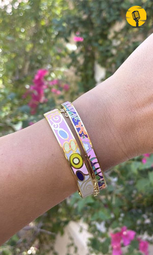 Enamel Bracelets