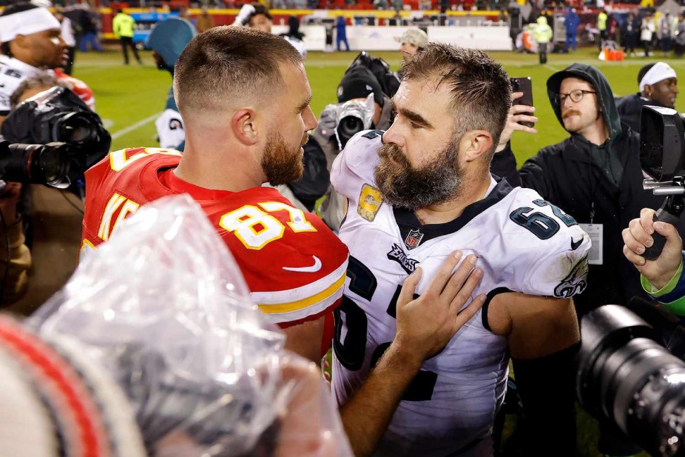 Travis and Jason Kelce