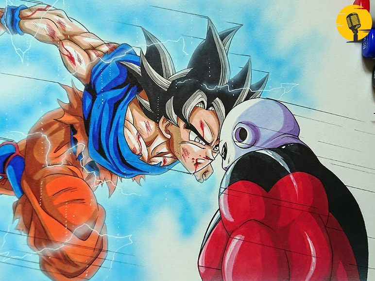 Jiren Vs Goku's Epic Fight